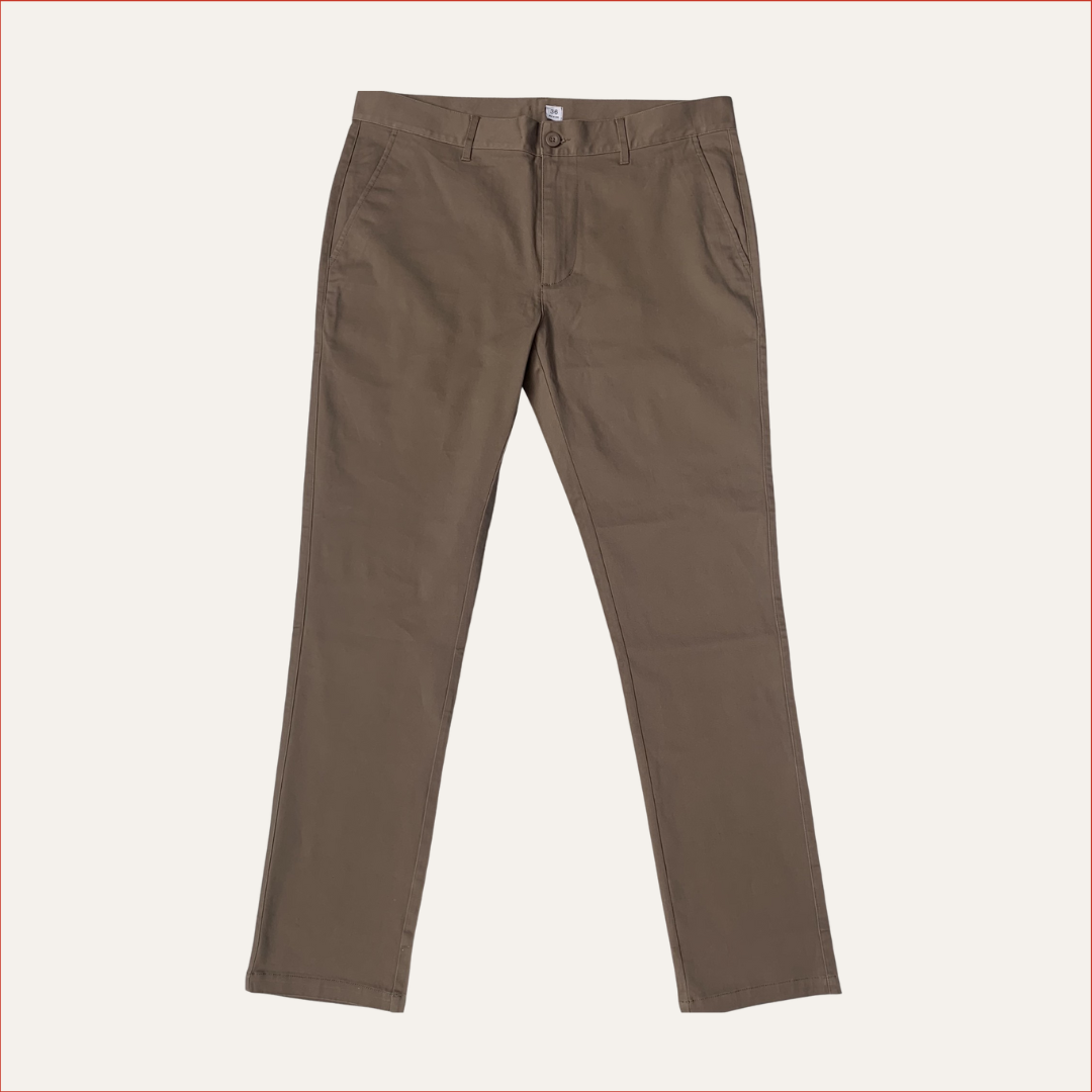 Earth Brown Chino Pants.