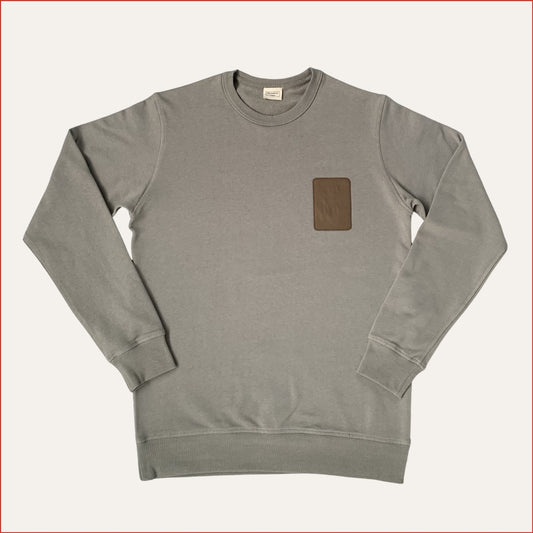 S&H10. Minimalist Pomelo Olive Sweater. Tan Detail. (Very) Limited Edition.