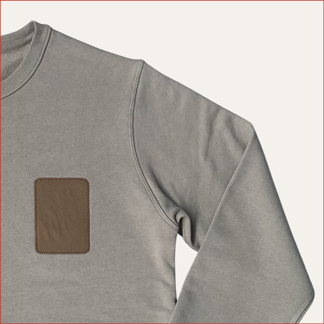 S&H10. Minimalist Pomelo Olive Sweater. Tan Detail. (Very) Limited Edition.